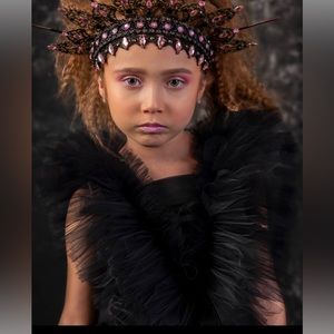 Halloween black 2 piece outfit